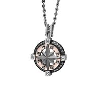 Collar Arkano Hombre in Acero Cubic Zirconia CN01B